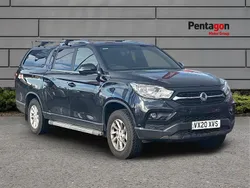 Black Used 2020 Ssangyong Musso Pickup | £15,800 (Fair price)