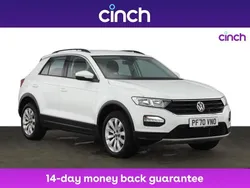 White Used 2021 VW T-Roc SE SUV | £19,049 (Fair price)