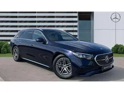 Blue Used 2024 Mercedes E200 AMG line Estate | £39,769