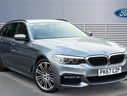 Blue Used 2017 BMW 530 M Sport Estate | £20,461 (Fair price)