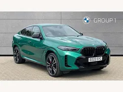 Green Used 2023 BMW X6 M Sport SUV | £63,718