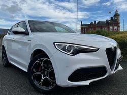 White Used 2020 Alfa Romeo Stelvio Veloce SUV | £29,295 (Expensive)