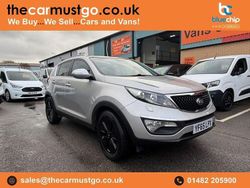 Silver Used 2015 Kia Sportage 3 SUV | £6,790 (Super price)
