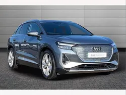 Blue Used 2021 Audi Q4 e-tron S-Line SUV | £23,350