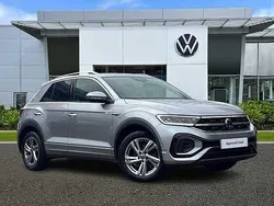 Pyrite silver Used 2022 VW T-Roc R-line SUV | £22,995 (Fair price)
