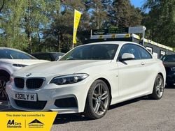 White Used 2017 BMW 218 M Sport Coupe | £11,895 (Fair price)