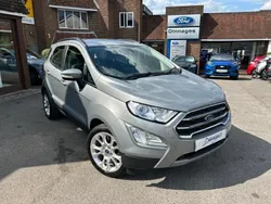Solar silver Used 2022 Ford Ecosport Titanium SUV | £12,290 (Fair price)