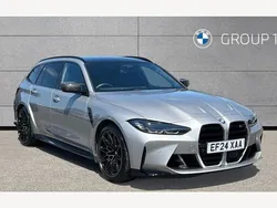 Space silver metallic Used 2024 BMW M3 Competition Edition Estate | £77,795 (Fair price)