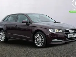 Red Used 2016 Audi A3 Sportback Design Hatchback | £9,299 (Good price)