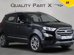 Black Used 2020 Ford Ecosport Titanium SUV | £10,350 (Good price)