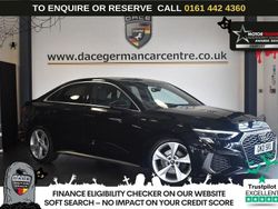 Black Used 2021 Audi A3 S-Line Sedan | £18,995 (Fair price)