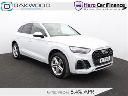 White Used 2021 Audi Q5 S-Line SUV | £31,198 (Expensive)