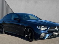 Blue Used 2023 Mercedes E400 AMG line Sedan | £42,870 (Fair price)