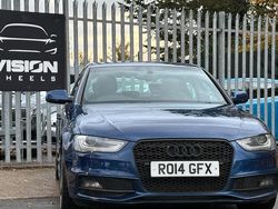 Blue Used 2014 Audi A4 Black Edition Sedan | £6,595 (Fair price)