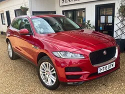 Red Used 2016 Jaguar F-Pace Portfolio SUV | £11,999 (Fair price)
