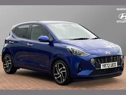 Blue Used 2023 Hyundai i10 Premium Hatchback | £14,352 (Fair price)