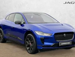 Caesium blue metallic Used 2022 Jaguar I-Pace SUV | £27,421 (Expensive)