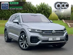 Silver Used 2019 VW Touareg R-line SUV | £34,950 (Fair price)