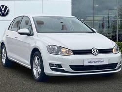White Used 2017 VW Golf VII Edition Hatchback | £14,215 (Fair price)