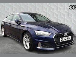 Blue Used 2022 Audi A5 Sportback Sport Hatchback | £21,500 (Good price)