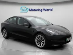 Black Used 2022 Tesla Model 3 Long Range Sedan | £19,700 (Fair price)