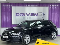 Black Used 2018 Audi A3 Sportback S-Line Hatchback | £13,300 (Good price)