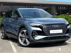 Blue Used 2024 Audi Q4 e-tron Black Edition SUV | £36,980 (Good price)