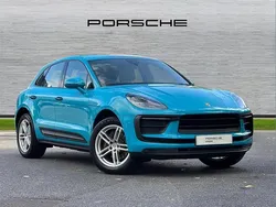 Miami blue Used 2022 Porsche Macan SUV | £49,950 (Fair price)