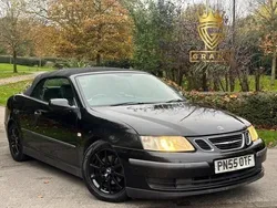 Black Used 2005 Saab 9-3 Cabriolet Linear Cabriolet | £2,495 (Expensive)