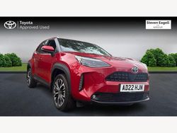 Red Used 2022 Toyota Yaris Hybrid Hatchback | £23,936