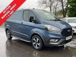 Blue Used 2021 Ford Transit Custom Active | £22,794 (A bit pricey)