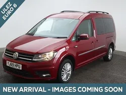 Red Used 2019 VW Caddy Maxi Life Life MPV | £18,945 (Fair price)