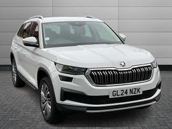 Moon white metallic Used 2024 Skoda Kodiaq SE L Executive SUV | £30,495 (Fair price)