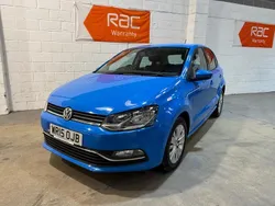Blue Used 2015 VW Polo SE Hatchback | £7,495 (Fair price)