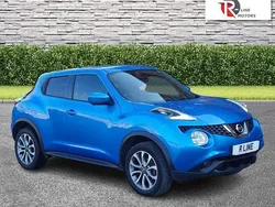 Blue Used 2018 Nissan Juke Tekna SUV | £10,795 (Fair price)