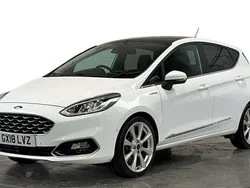 White Used 2018 Ford Fiesta Vignale Hatchback | £9,920 (A bit pricey)