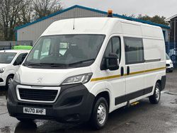 White Used 2021 Peugeot Boxer S Van | £16,950 (Fair price)