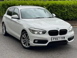 White Used 2017 BMW 118 Sport Line Hatchback | £7,500 (Fair price)