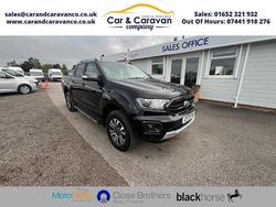 Black Used 2022 Ford Ranger Wildtrack Pickup | £15,750 (Super price)
