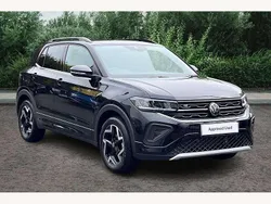 Black Used 2025 VW T-Cross R-line SUV | £26,495 (Expensive)
