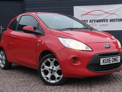 Red Used 2016 Ford Ka Zetec Hatchback | £2,999 (Good price)