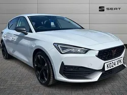 White Used 2024 Cupra Leon Hatchback | £20,250 (Fair price)