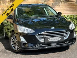 Black Used 2018 Ford Focus Titanium X Hatchback | £11,000 (Fair price)