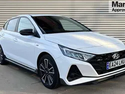 White Used 2024 Hyundai i20 N Line Hatchback | £18,690 (Fair price)