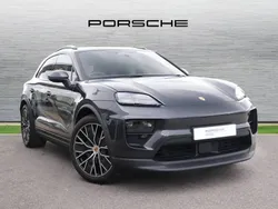 Volcano grey metallic Used 2024 Porsche Macan 4 Electric SUV | £74,890
