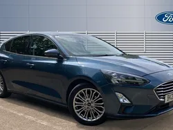 Blue Used 2021 Ford Focus Titanium X Hatchback | £14,315 (Fair price)