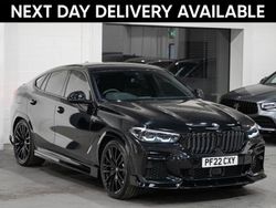 Black Used 2021 BMW X6 M Sport SUV | £43,495 (Fair price)