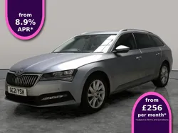 Grey Used 2021 Skoda Superb SE Technology Estate | £16,290 (Fair price)