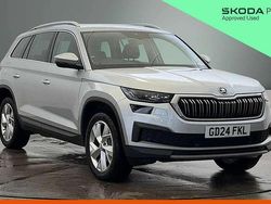 Brilliant silver metallic Used 2024 Skoda Kodiaq SE L Executive SUV | £29,750 (Fair price)