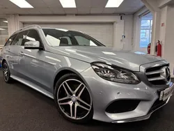 Silver Used 2014 Mercedes E300 AMG Estate | £8,995 (Good price)